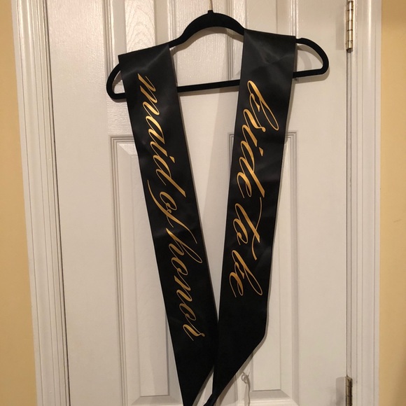 Bride & Maid of Honor Sash - Picture 1 of 1